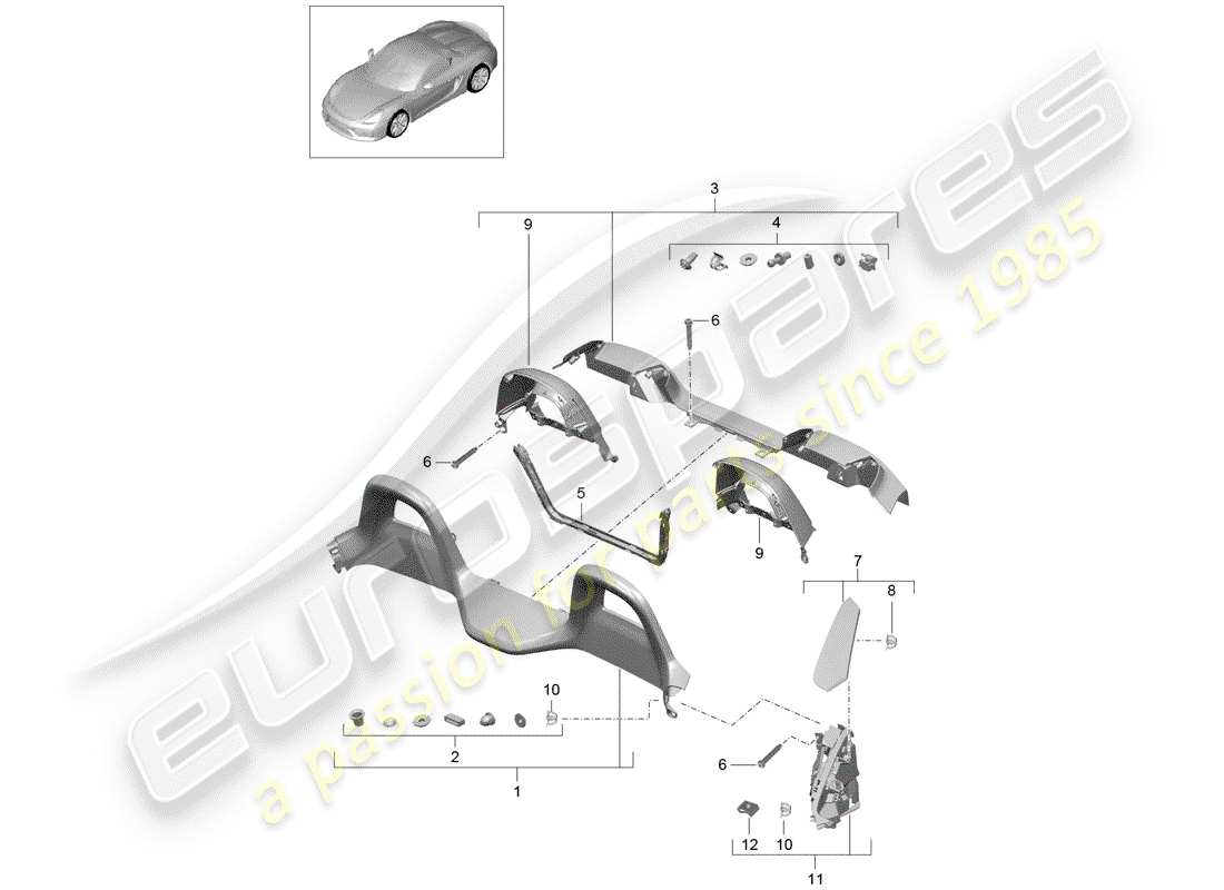 teilediagramm mit der teilenummer 98155526311