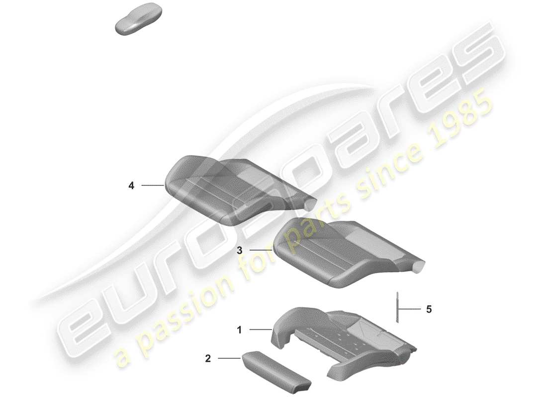 porsche 2019 (992-1) schaumteil teilediagramm
