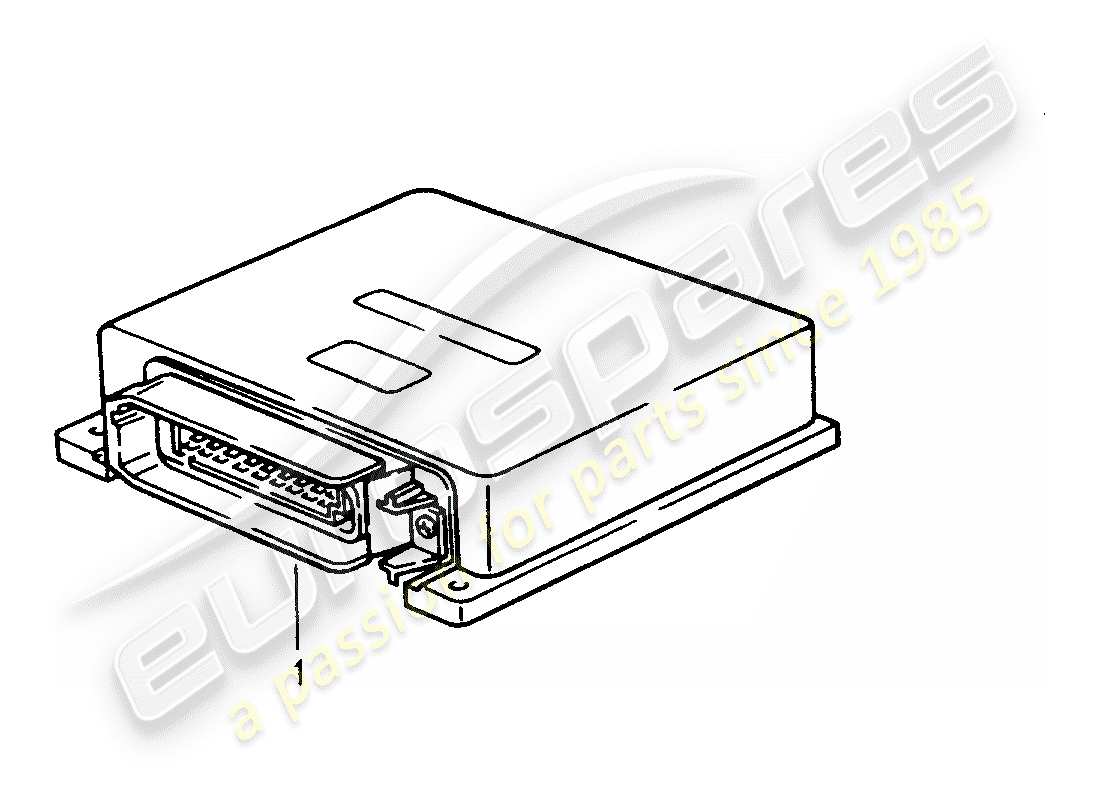 eine teilezeichnung aus dem porsche 2009 (refurbished and exchange catalogue) teilekatalog