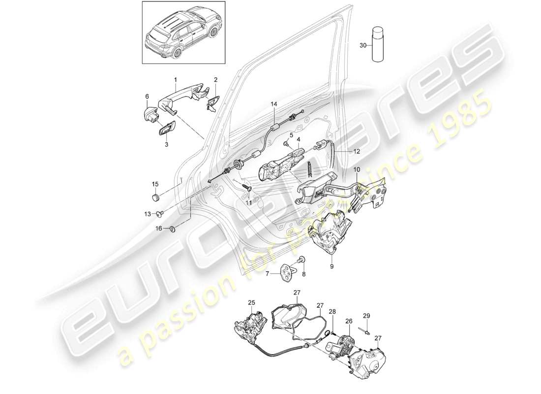 teilediagramm mit der teilenummer 95853316300