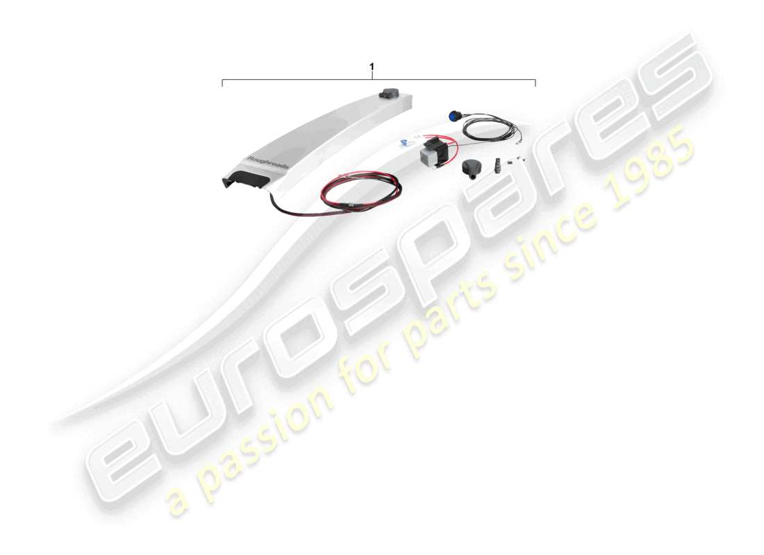 porsche 2010 (cayenne e1 9pa) kabelbaum für 9pa1 spannungsversorgung links lhd dach cayenne ersatzteildiagramm