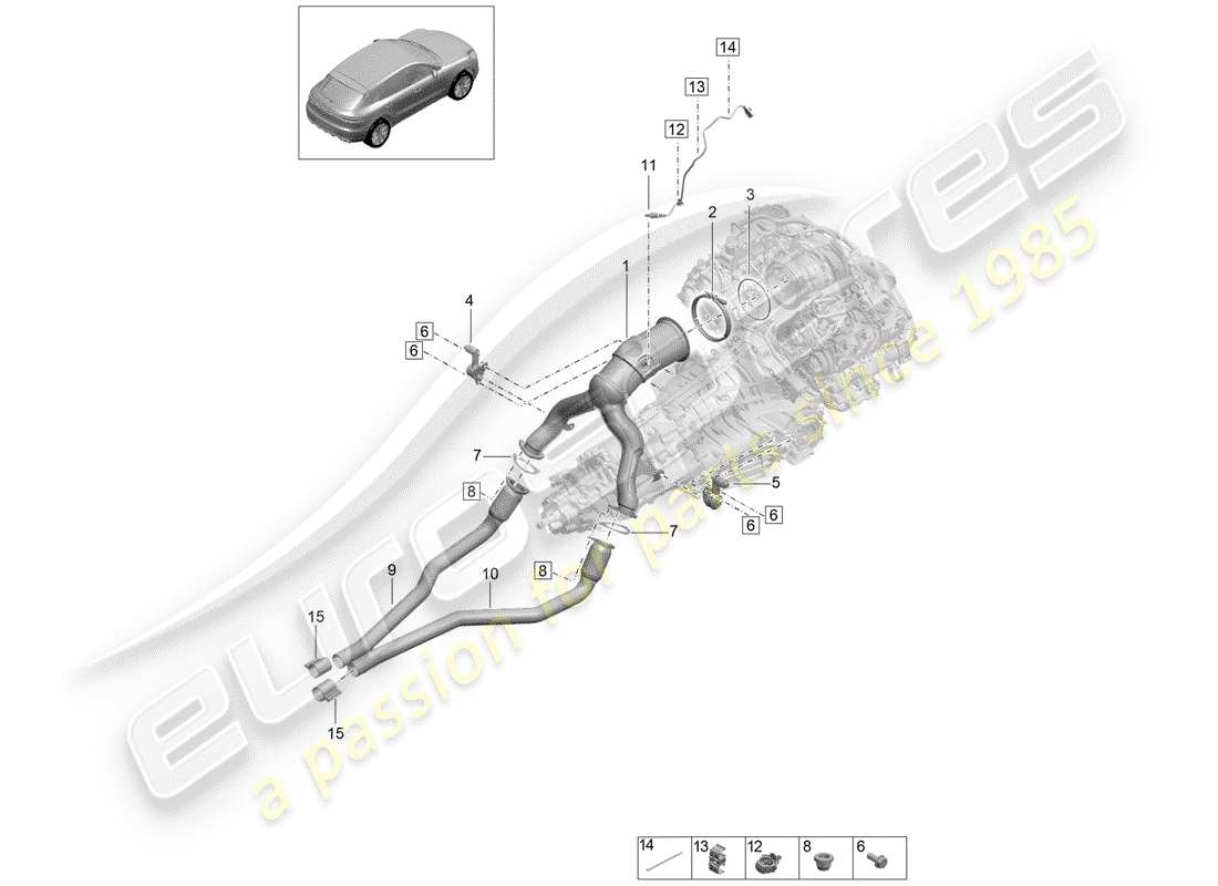 teilediagramm mit der teilenummer 95b906265e