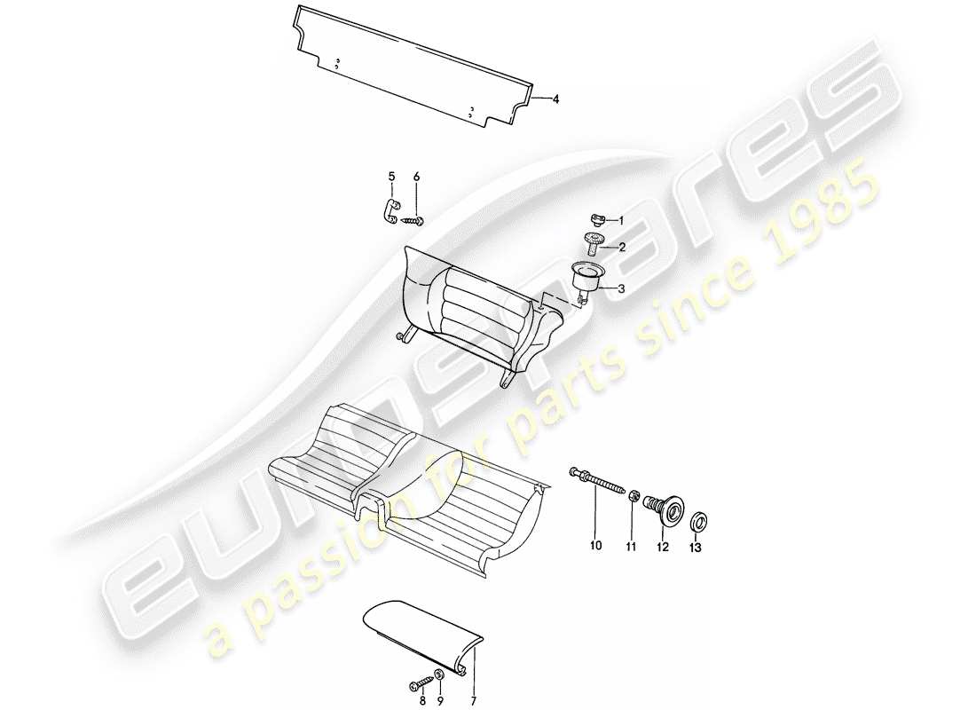 teilediagramm mit der teilenummer 94452283201