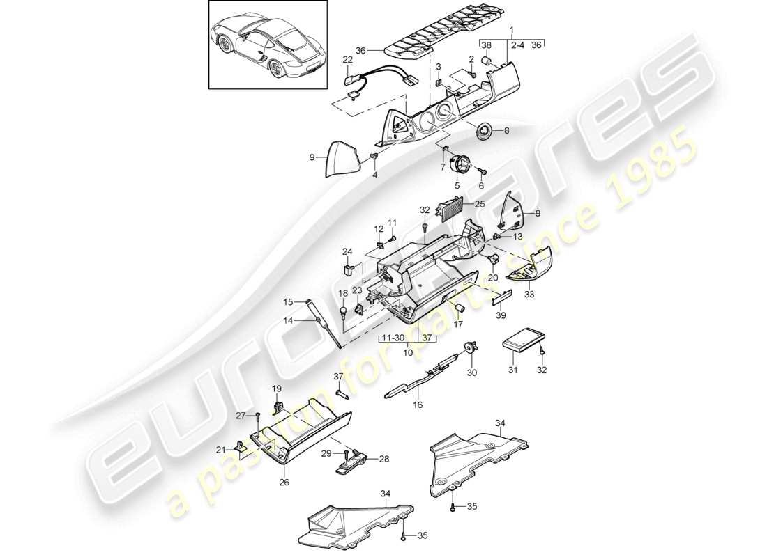 teilediagramm mit der teilenummer 98755278308