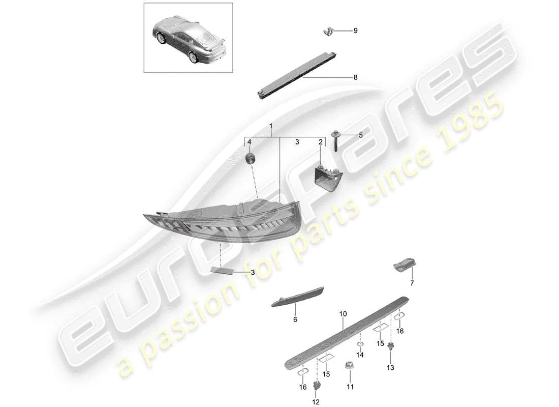 teilediagramm mit der teilenummer 99163190600