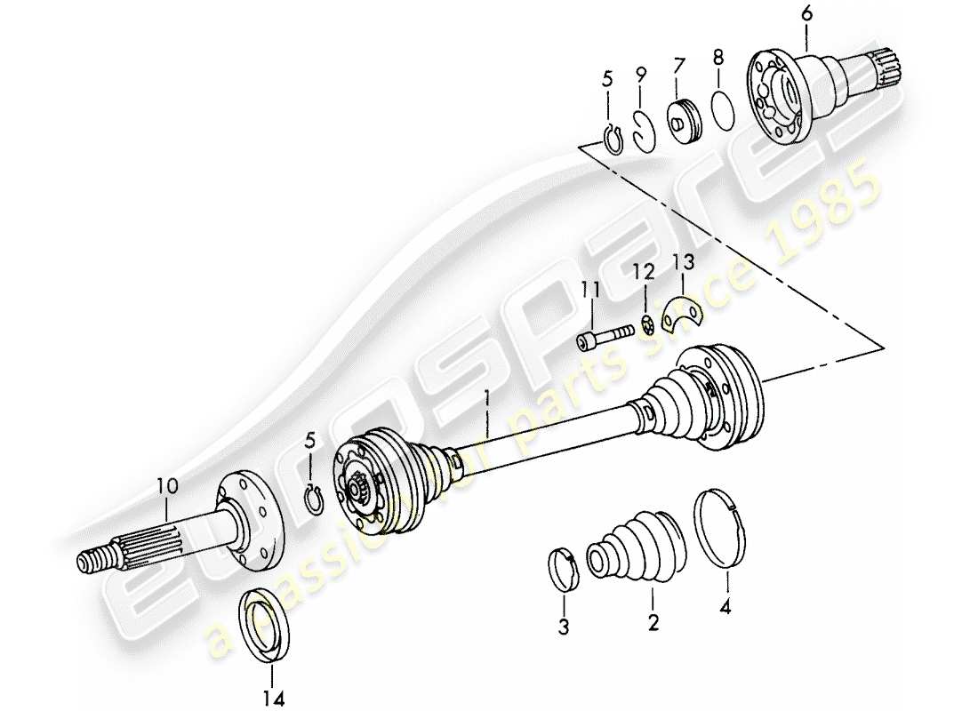 teilediagramm mit der teilenummer 92833225700