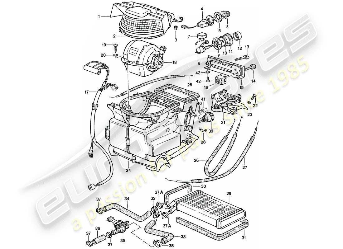 teilediagramm mit der teilenummer 94457204900