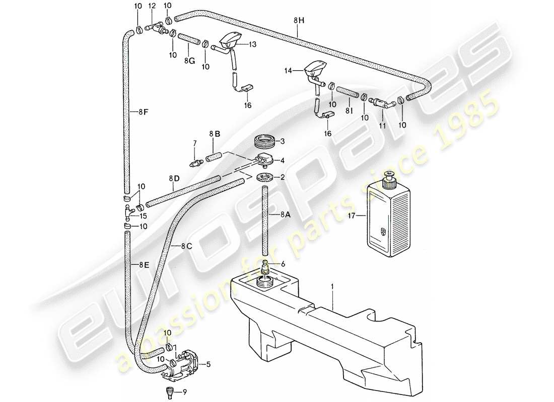 teilediagramm mit der teilenummer 95952807502
