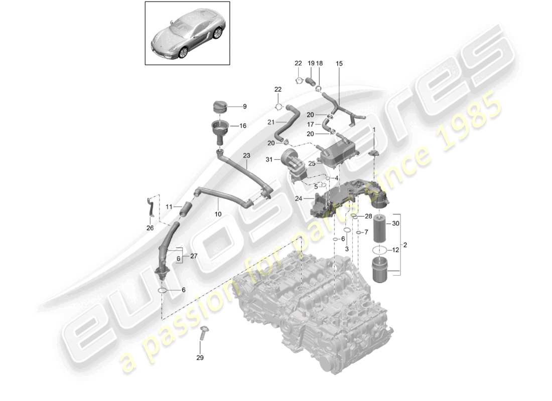 teilediagramm mit der teilenummer 9a110666700