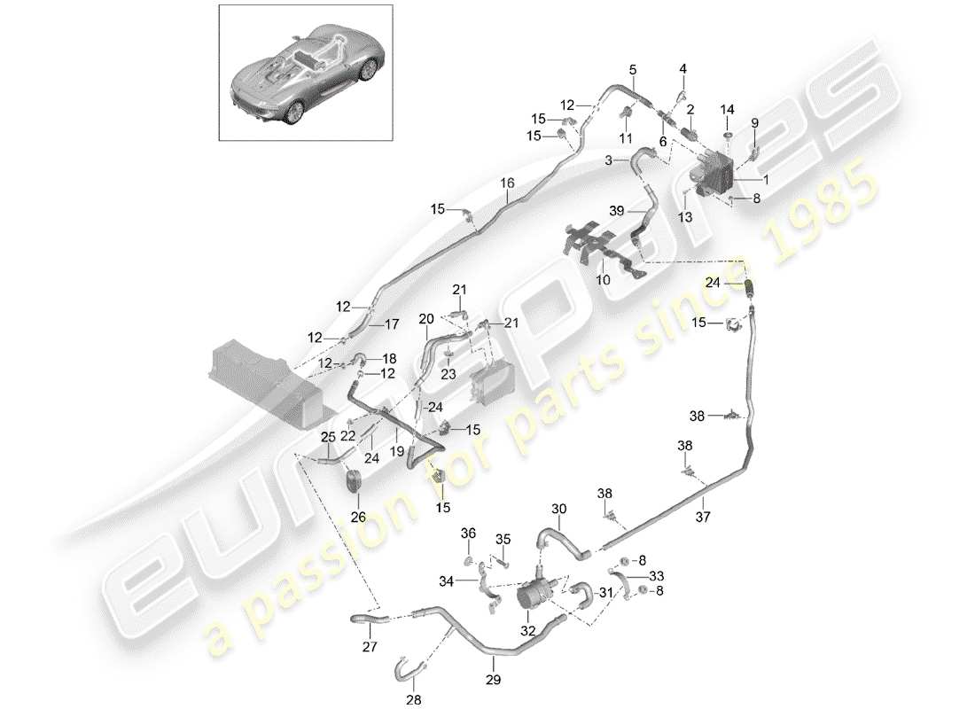 teilediagramm mit der teilenummer 4h0131614c