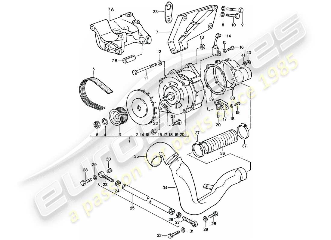 teilediagramm mit der teilenummer 94460315301