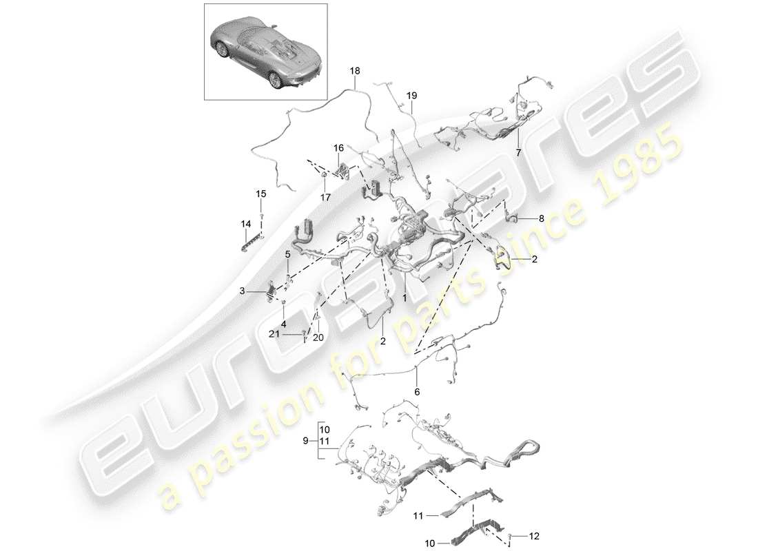 teilediagramm mit der teilenummer 91861025101