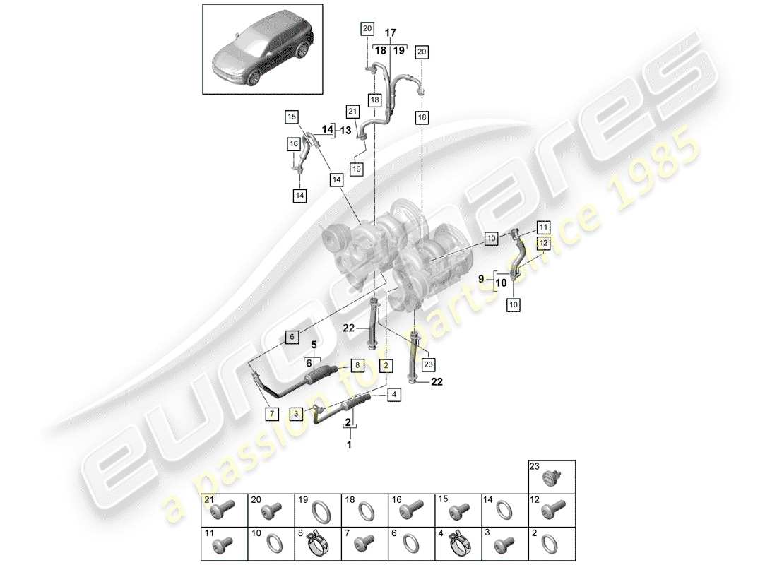 teilediagramm mit der teilenummer 9a714590911