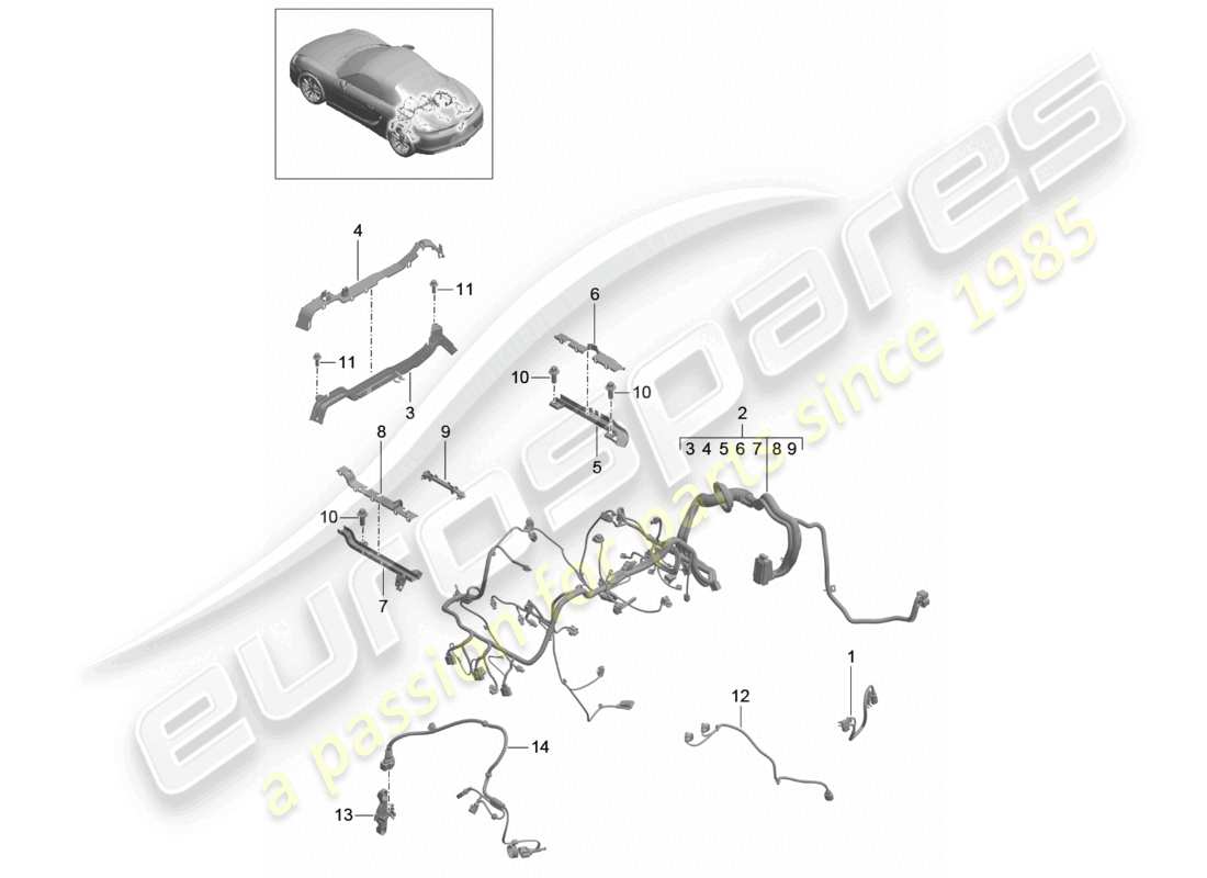 teilediagramm mit der teilenummer 9a160709322