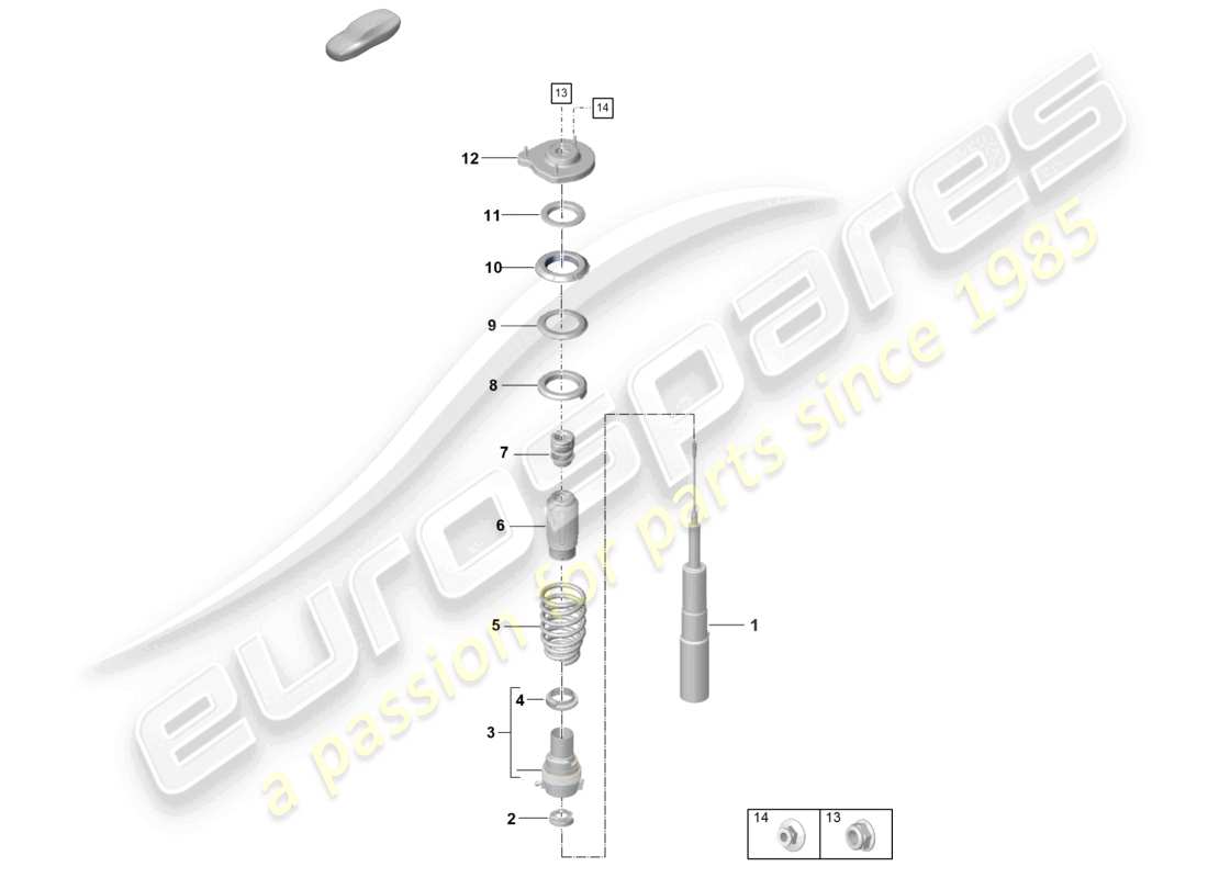 teilediagramm mit der teilenummer 992413031e