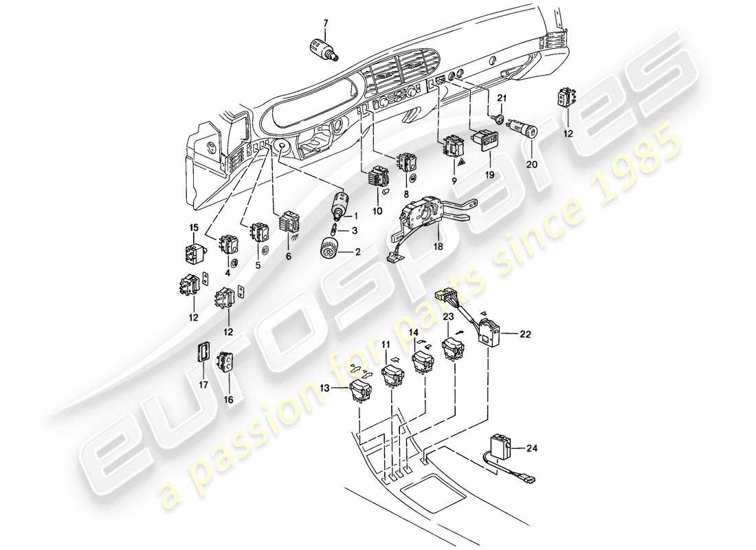 teilediagramm mit der teilenummer 94461311700
