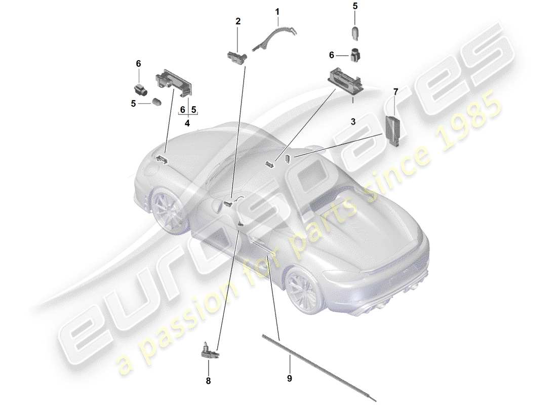 teilediagramm mit der teilenummer 9p1947409