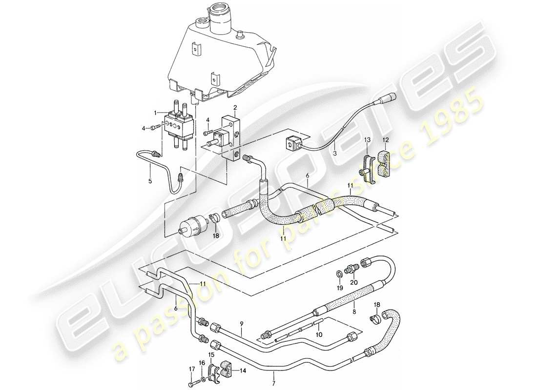 teilediagramm mit der teilenummer 95935861700