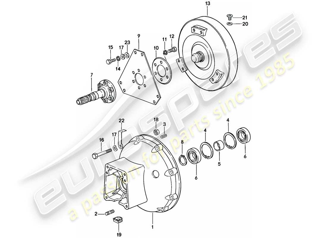 teilediagramm mit der teilenummer 92232110103