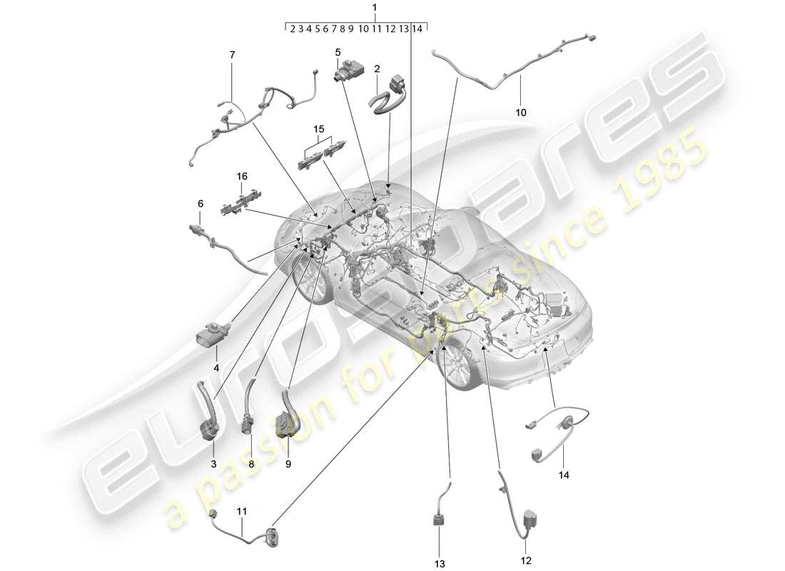 teilediagramm mit der teilenummer 98161293401