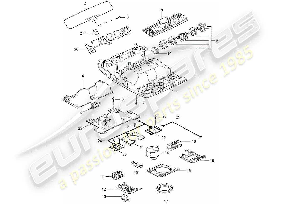 teilediagramm mit der teilenummer 95573113301