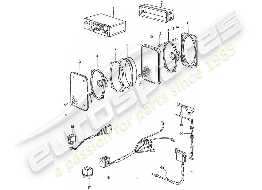 teilediagramm mit der teilenummer 94464517301