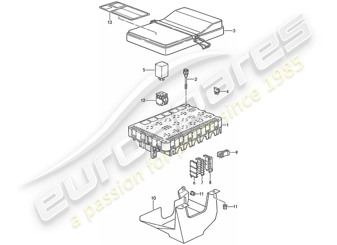 teilediagramm mit der teilenummer 94161510111