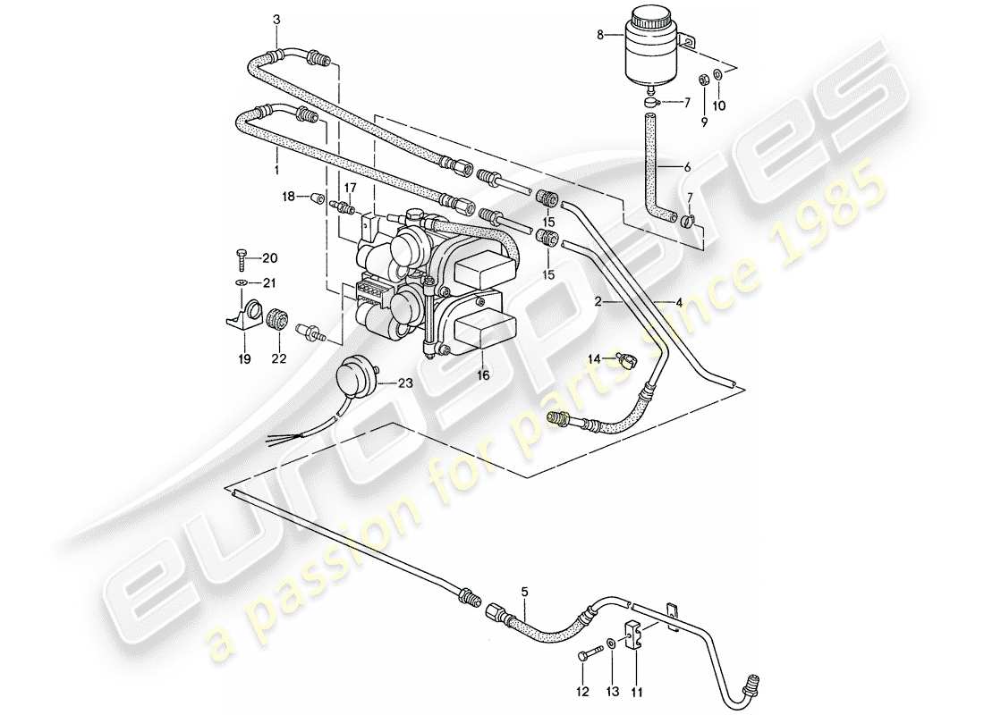 teilediagramm mit der teilenummer 959660011 x