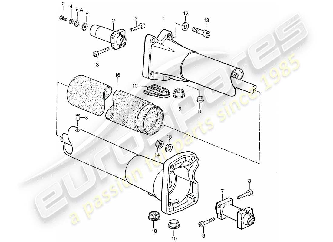 teilediagramm mit der teilenummer 95942124501