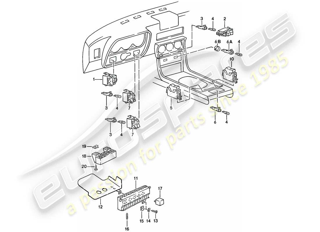 teilediagramm mit der teilenummer 321941531b