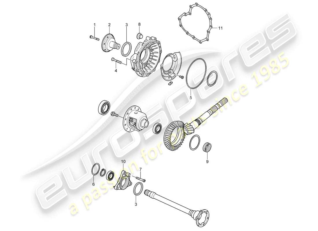 teilediagramm mit der teilenummer 98639702601