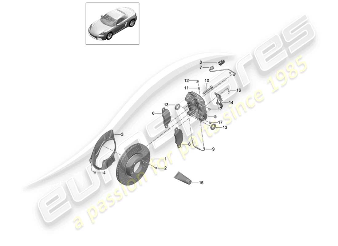 teilediagramm mit der teilenummer 982698151c