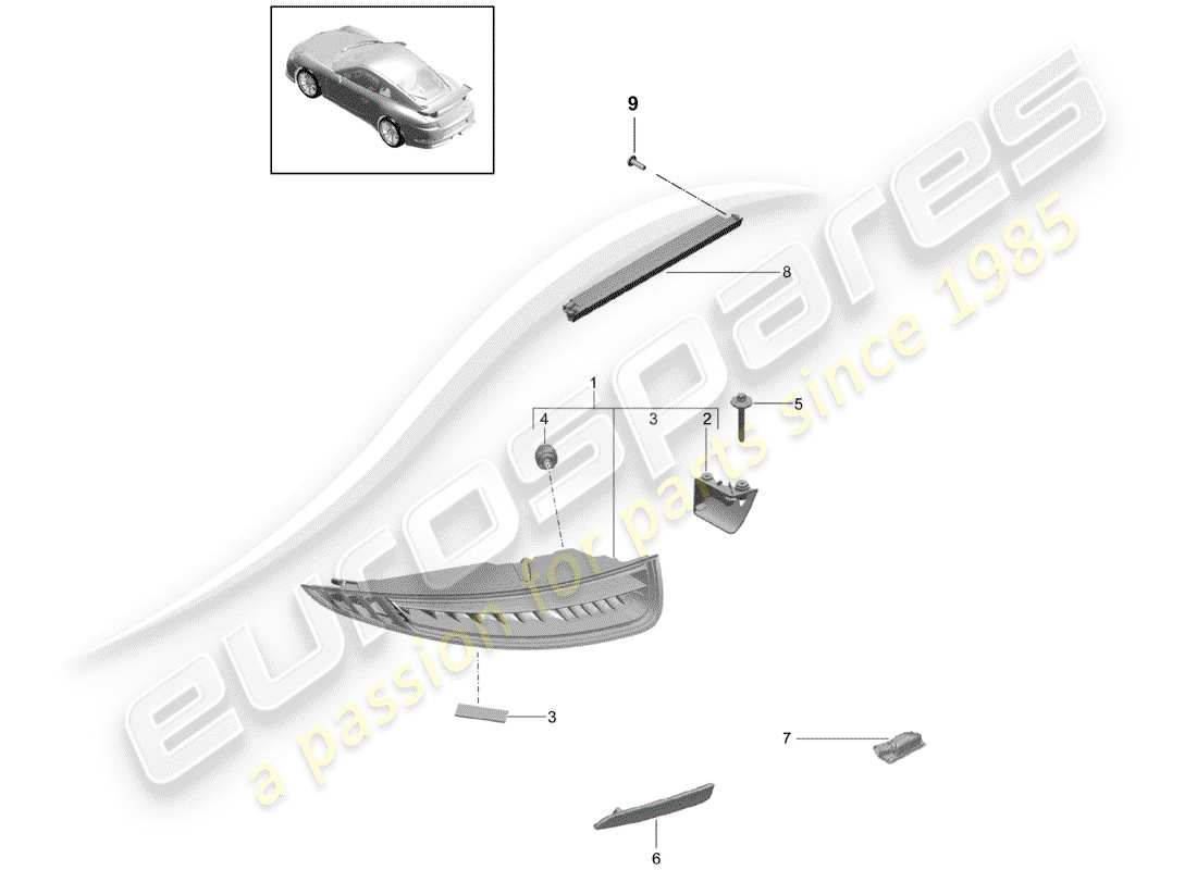 teilediagramm mit der teilenummer 99163114482