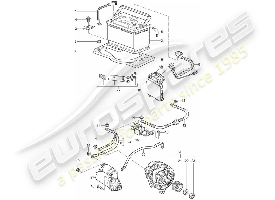 teilediagramm mit der teilenummer 98760703000