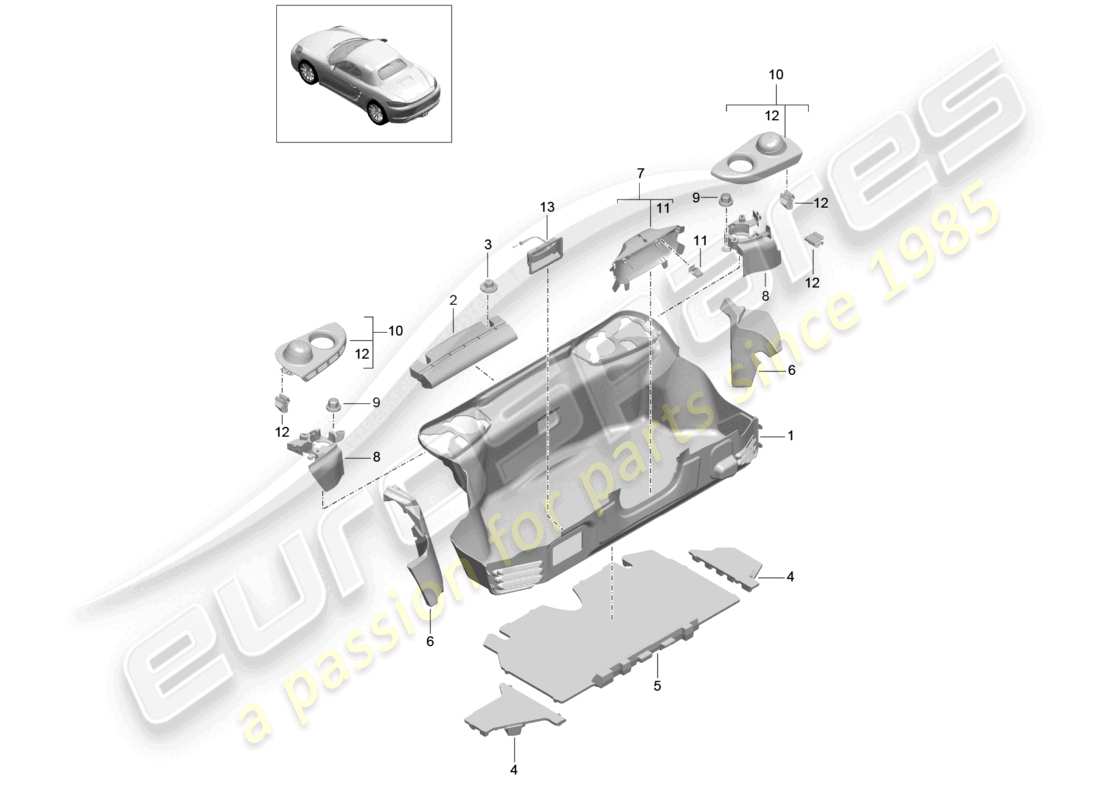 teilediagramm mit der teilenummer 982863253