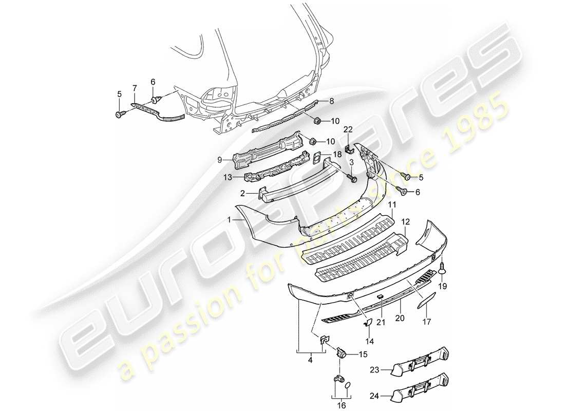 teilediagramm mit der teilenummer 95550508701