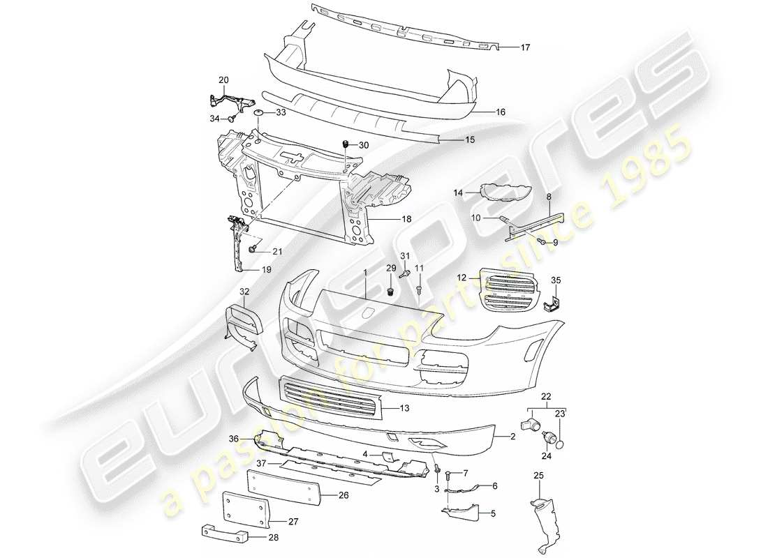 teilediagramm mit der teilenummer 95550555000