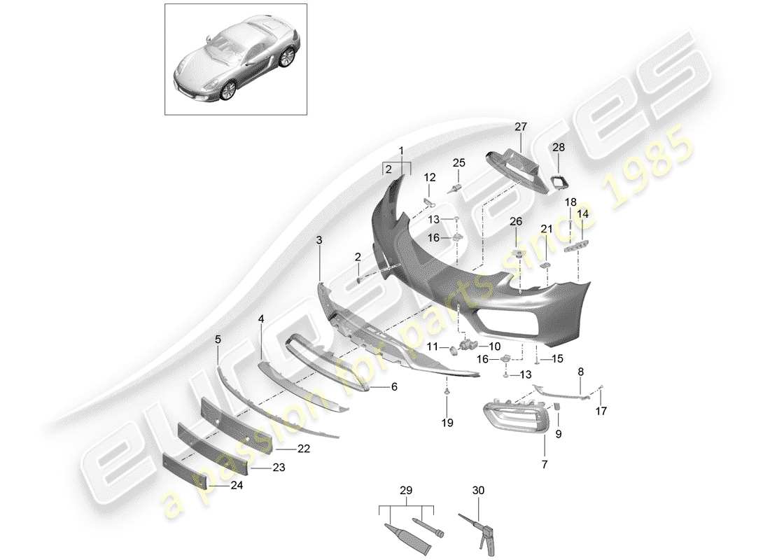 teilediagramm mit der teilenummer 98150579301