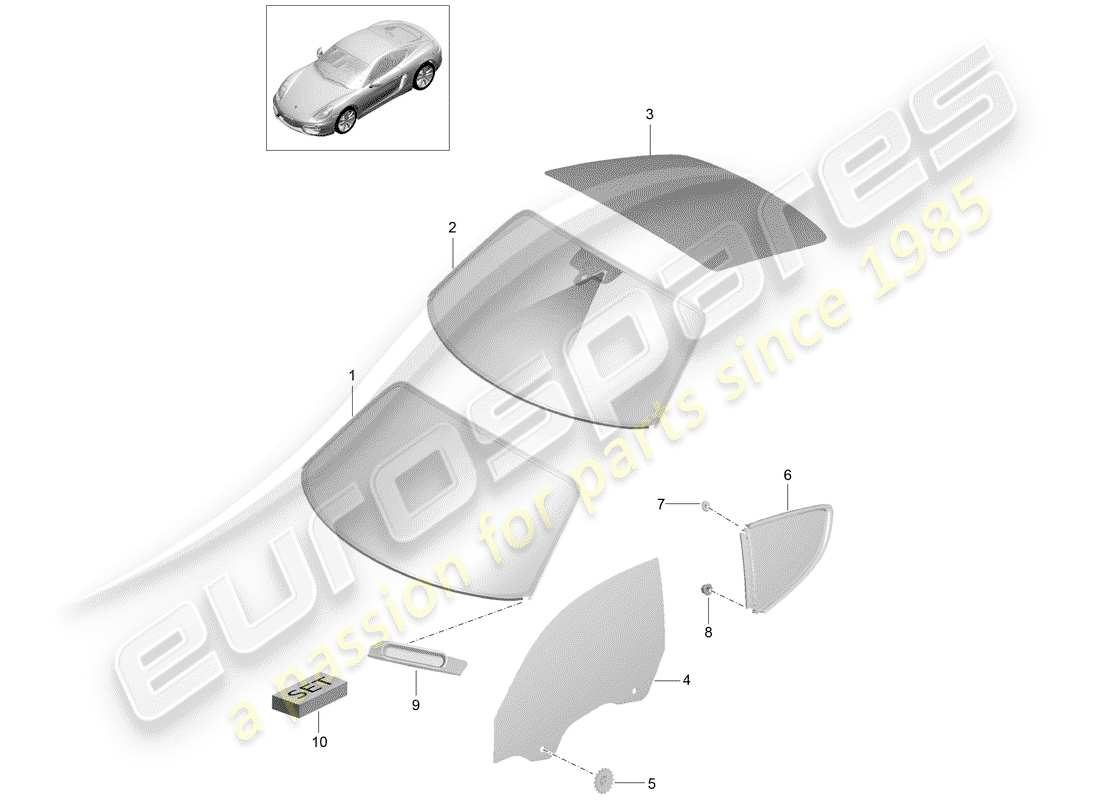teilediagramm mit der teilenummer 98154311104