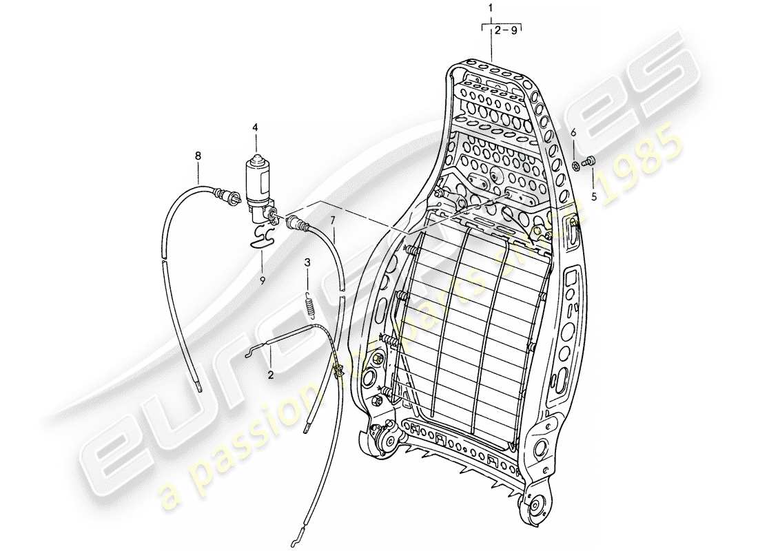 teilediagramm mit der teilenummer 92852161703