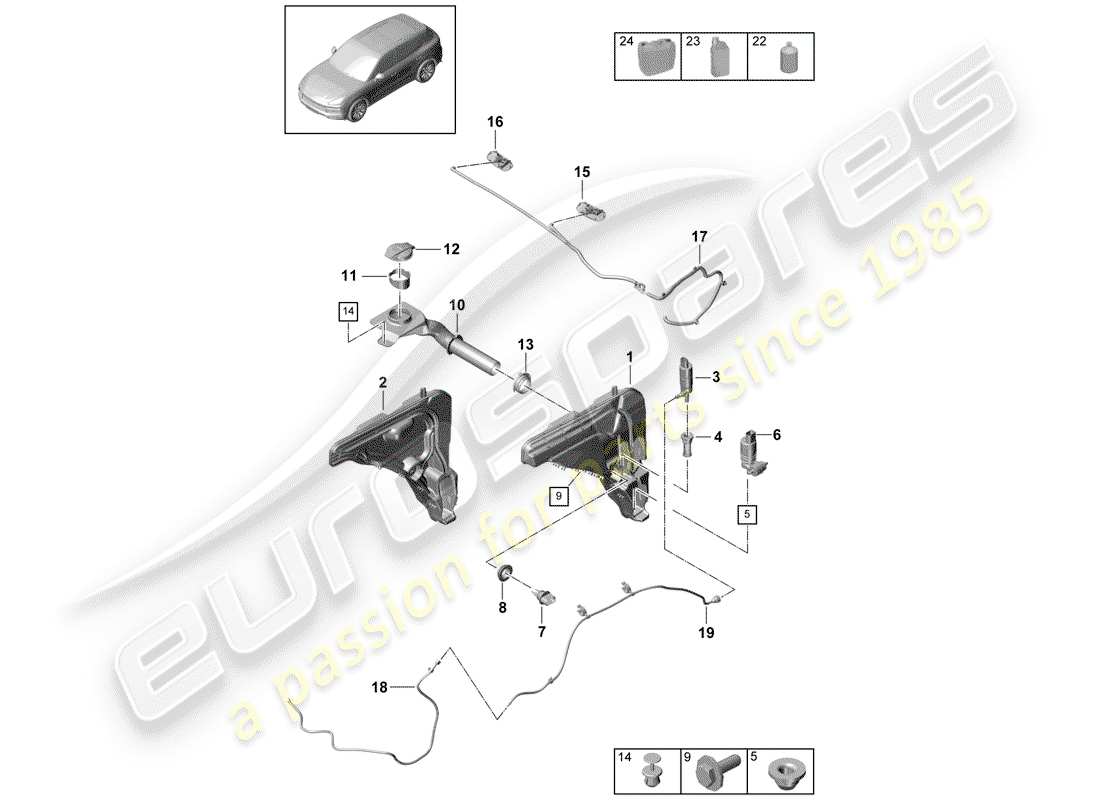 teilediagramm mit der teilenummer 9y0955985c