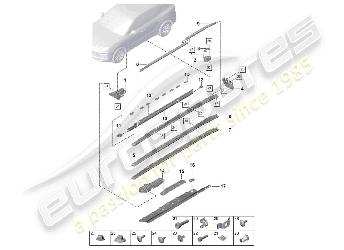 teilediagramm mit der teilenummer 9y0853199a