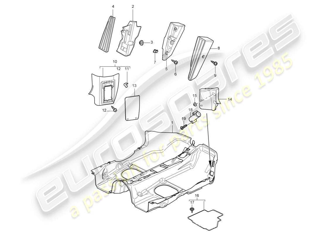teilediagramm mit der teilenummer 99755181301