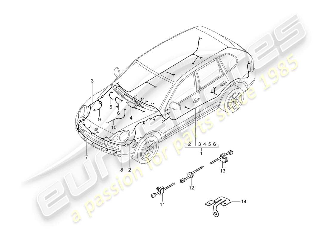 teilediagramm mit der teilenummer 95561291400
