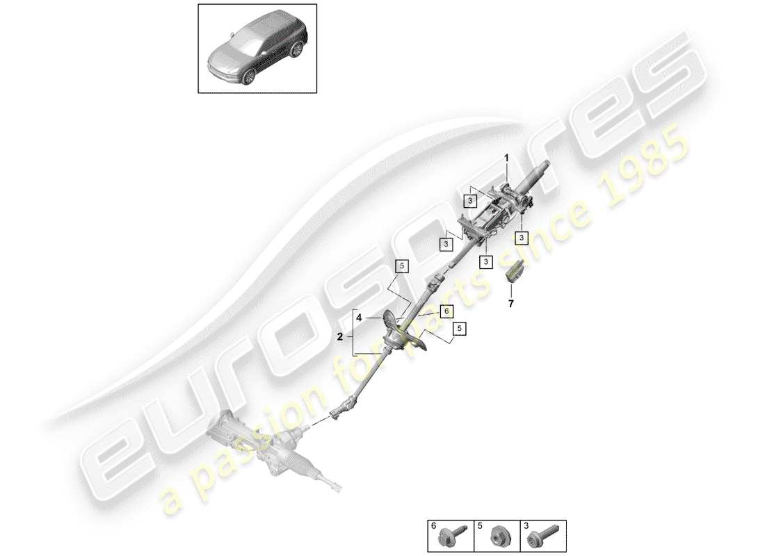 teilediagramm mit der teilenummer 95b419938g 5q0