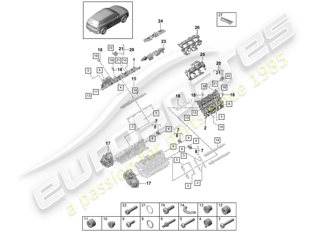 teilediagramm mit der teilenummer 9a713387525