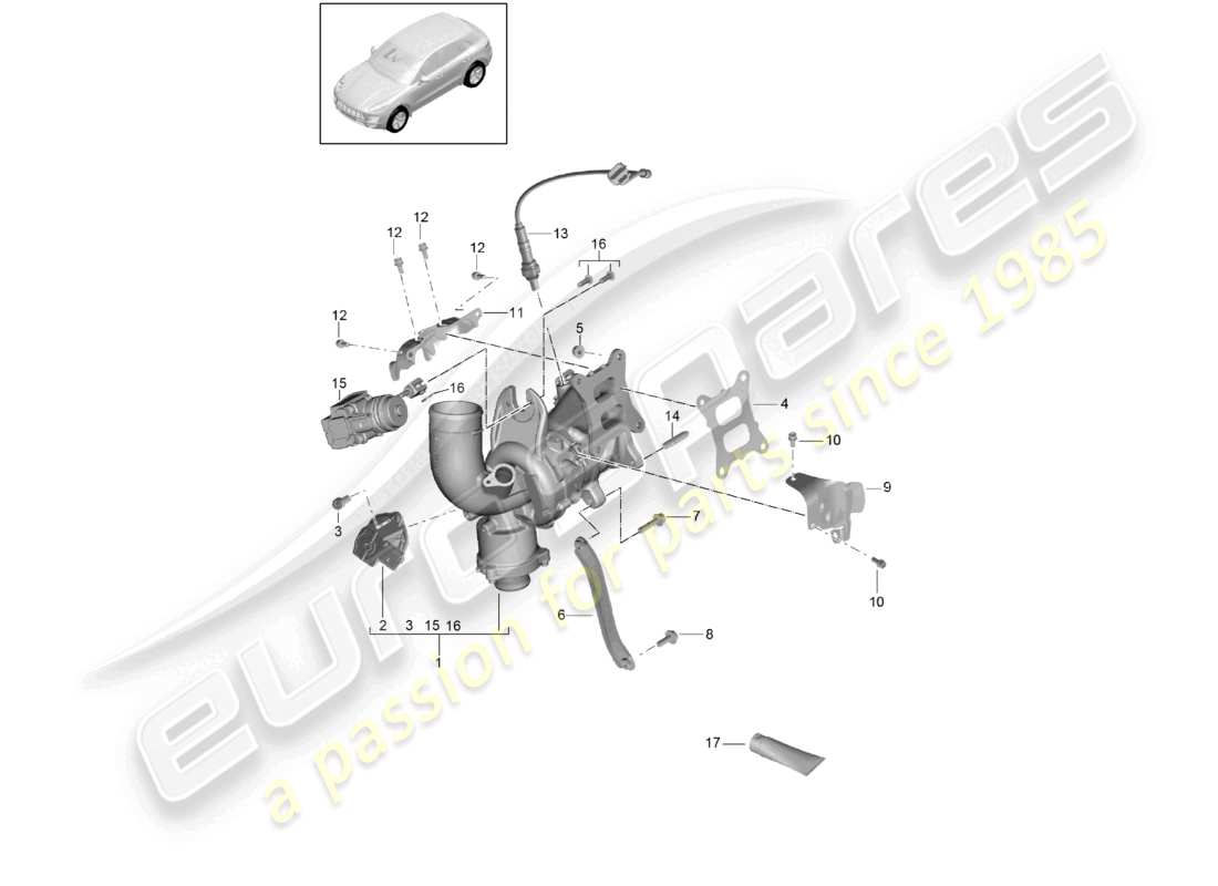 teilediagramm mit der teilenummer 95812959800