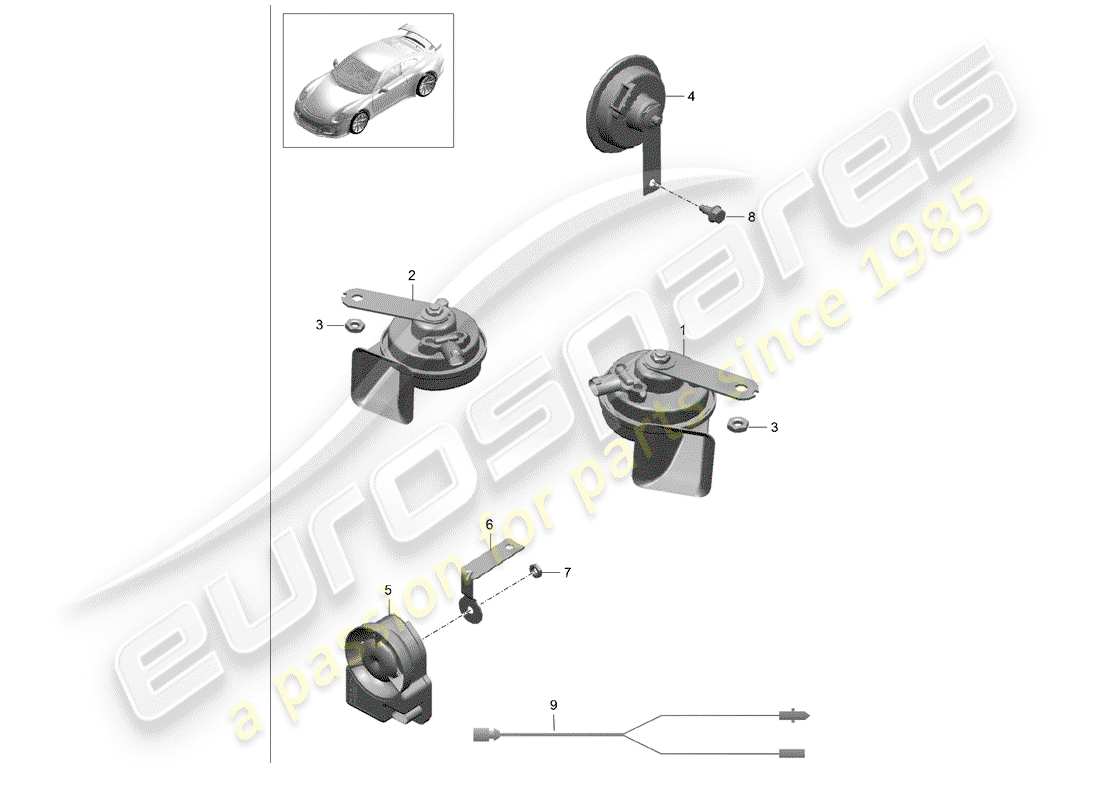 teilediagramm mit der teilenummer 99163514980