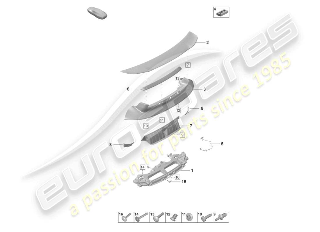 teilediagramm mit der teilenummer 992827700 041