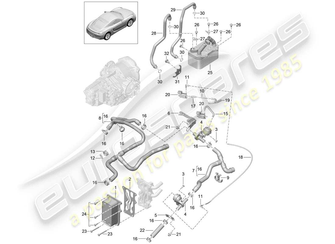 teilediagramm mit der teilenummer 9g230707501